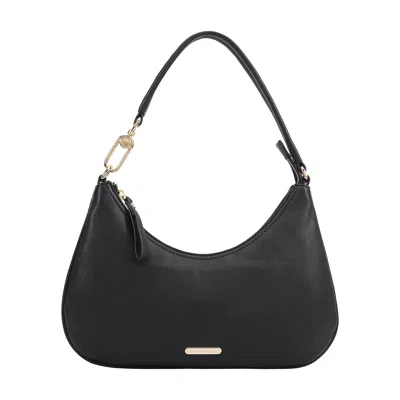Paul Costelloe Women's Tirana Leather Shoulder Bag - Jet Black