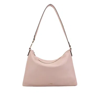 Paul Costelloe Women's Zainab  Leather Shoulder Bag- Pink