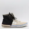 Paul Esterlin Paul Esterlin White And Black Sneakers In Black