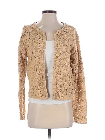 Pre-owned Paul Et Duffier Cardigan Sweater In Brown