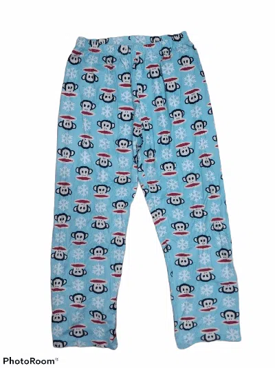 Pre-owned Paul Frank Men's Sleepwear Pants In Blue