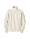 Paul Fredrick Cashmere Turtleneck Sweater In White