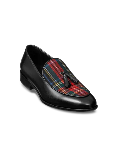 Paul Fredrick Clyde Tassel Loafer In Multi