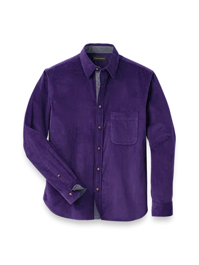 PAUL FREDRICK COTTON CORDUROY CASUAL SHIRT