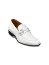 Paul Fredrick Francis Bit Loafer In White
