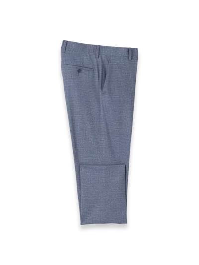Paul Fredrick Knit Soft Touch Pant In Blue