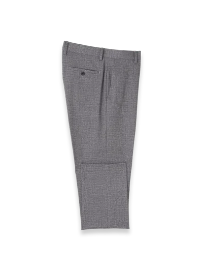 Paul Fredrick Knit Soft Touch Pant In Gray