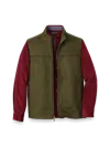 Paul Fredrick Microsuede Vest In Multi