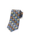 Paul Fredrick Patterned Woven Silk Tie In Multi