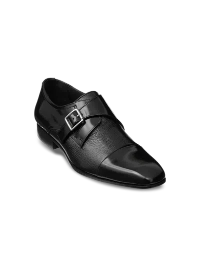 Paul Fredrick Samuel Monk Strap In Black