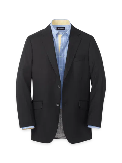 Paul Fredrick Travel Blazer In Black