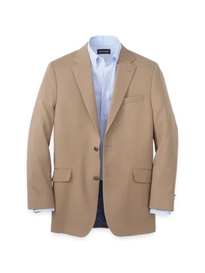 Paul Fredrick Travel Blazer In Brown