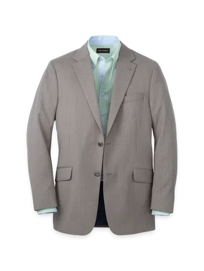 Paul Fredrick Travel Blazer In Gray
