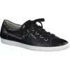 Paul Green Addie Sneaker In Black