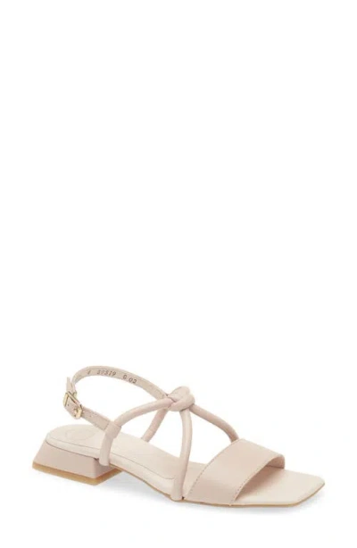 Paul Green Alissa Slingback Sandal In Biscuit Future Nappa