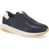 Paul Green Amber Sneaker In Space Soft Suede Leather