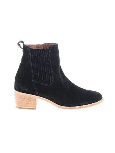 Pre-owned Paul Green Ankle Boots In Black