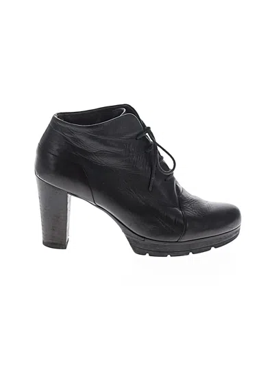 Pre-owned Paul Green Ankle Boots In Black