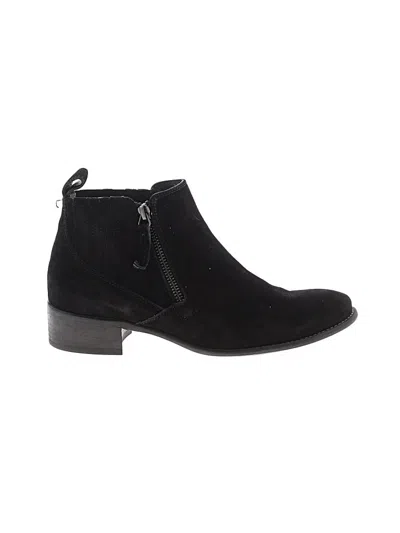 Pre-owned Paul Green Ankle Boots In Black