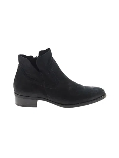 Pre-owned Paul Green Ankle Boots In Black