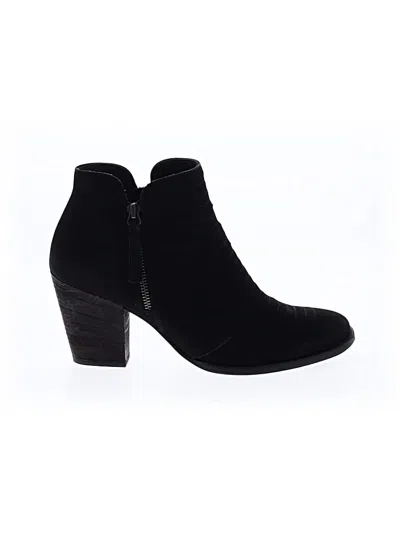 Pre-owned Paul Green Ankle Boots In Black