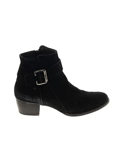 Pre-owned Paul Green Ankle Boots In Black