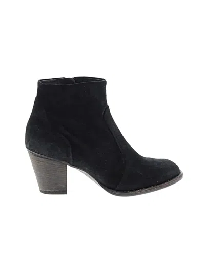 Pre-owned Paul Green Ankle Boots In Black