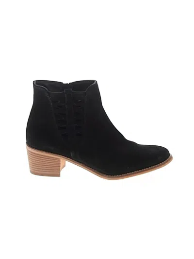 Pre-owned Paul Green Ankle Boots In Black