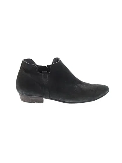 Pre-owned Paul Green Ankle Boots In Black