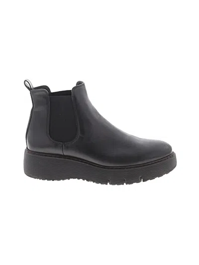 Pre-owned Paul Green Ankle Boots In Black