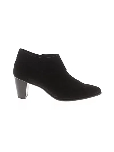 Pre-owned Paul Green Ankle Boots In Black
