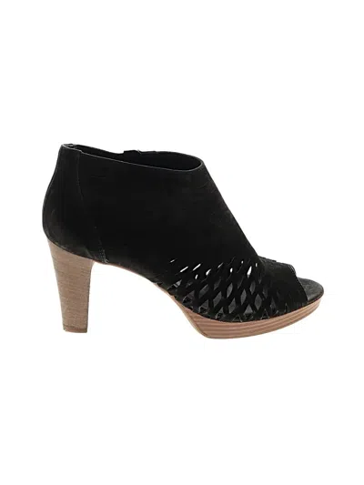 Pre-owned Paul Green Ankle Boots In Black
