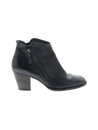 Pre-owned Paul Green Ankle Boots In Black