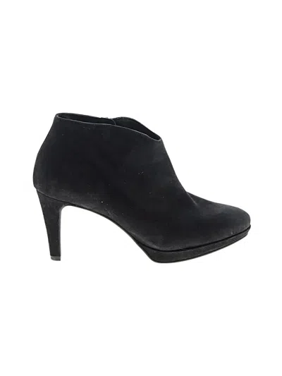 Pre-owned Paul Green Ankle Boots In Black