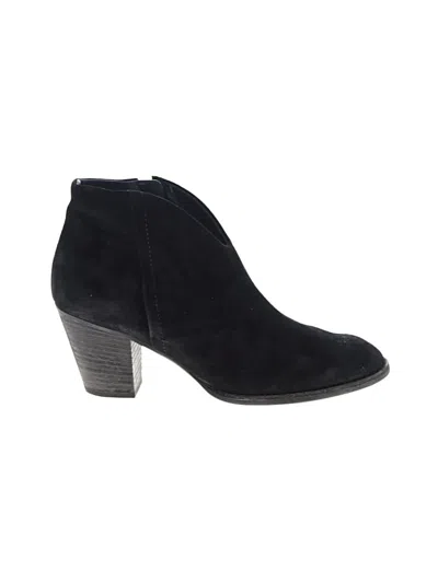 Pre-owned Paul Green Ankle Boots In Black