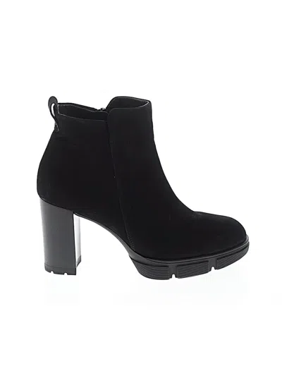 Pre-owned Paul Green Ankle Boots In Black
