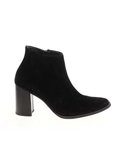Pre-owned Paul Green Ankle Boots In Black