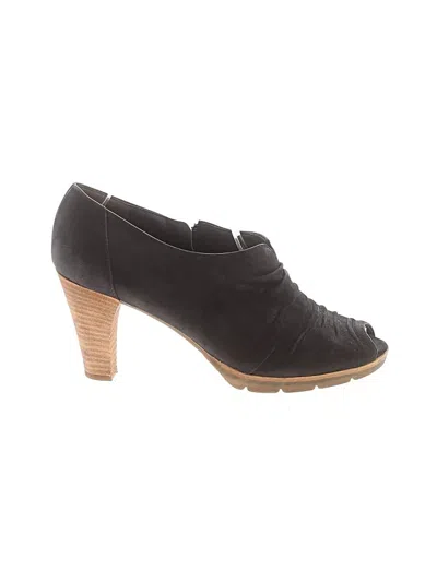 Pre-owned Paul Green Ankle Boots In Black