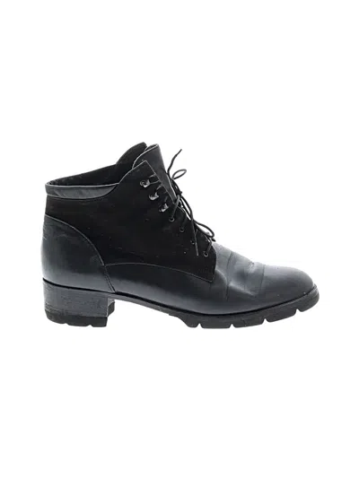 Pre-owned Paul Green Ankle Boots In Black
