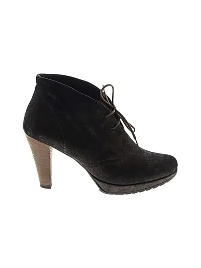 Pre-owned Paul Green Ankle Boots In Brown