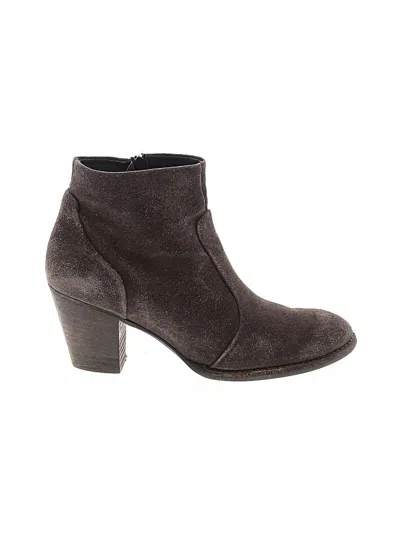 Pre-owned Paul Green Ankle Boots In Brown