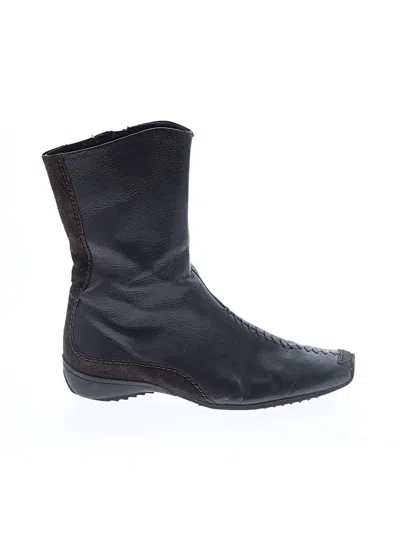Pre-owned Paul Green Ankle Boots In Brown