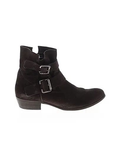 Pre-owned Paul Green Ankle Boots In Brown