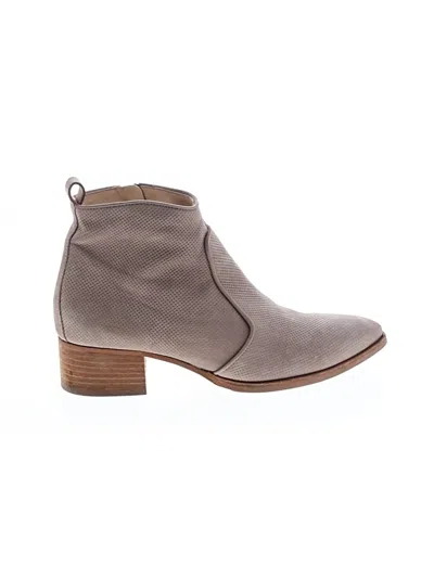 Pre-owned Paul Green Ankle Boots In Gray