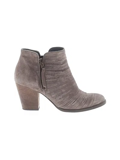 Pre-owned Paul Green Ankle Boots In Gray