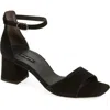 Paul Green Ankle Strap Sandal In Black