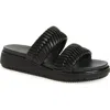 Paul Green Ashton Platform Slide Sandal In Black