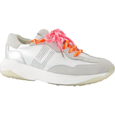 Paul Green Beckett Sneaker In Cloud Silver Combo