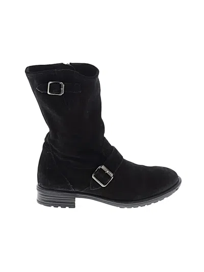 Pre-owned Paul Green Boots In Black