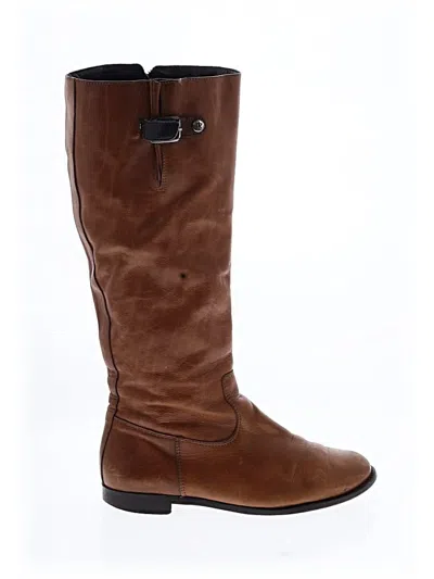 Pre-owned Paul Green Boots In Brown